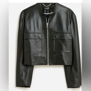JCrew Collection Jodie Leather Lady jacket